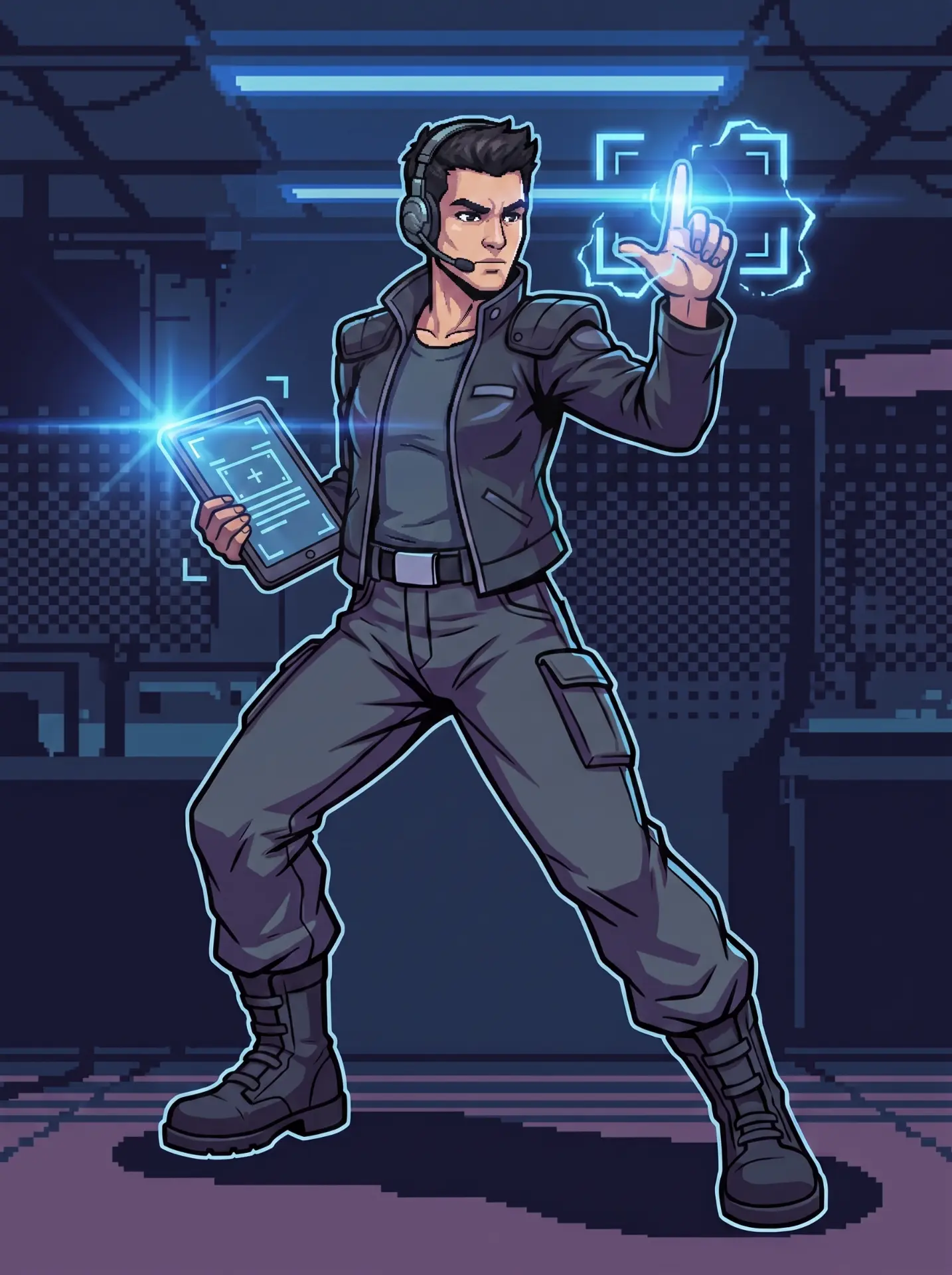 Director (Look C) — fighter art