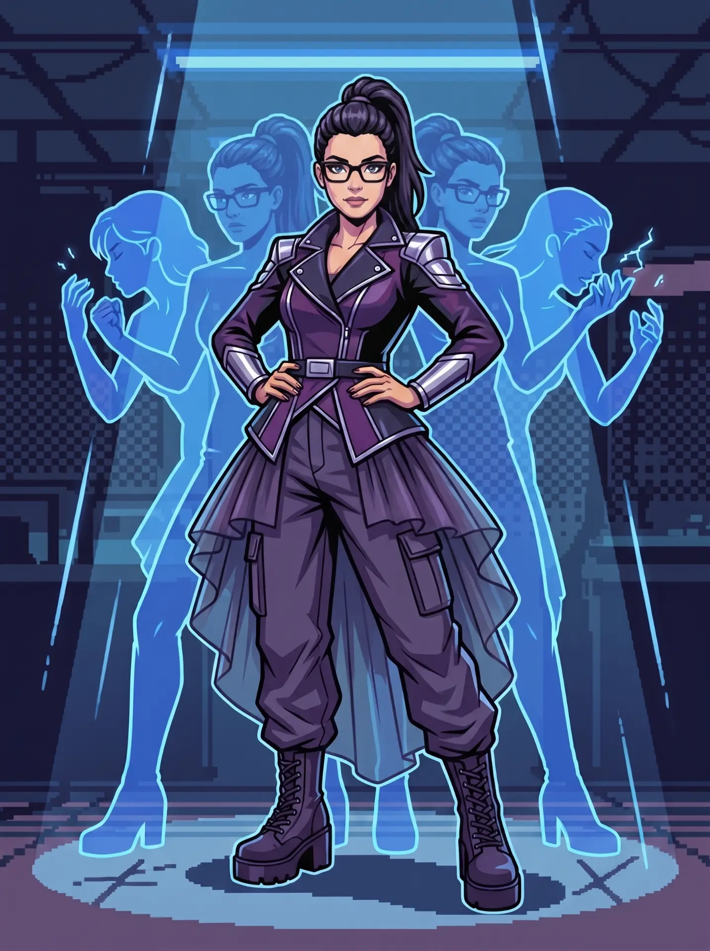Actor (Look C) — fighter art