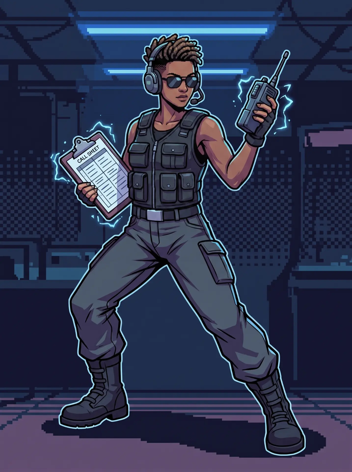 Producer (Look C) — fighter art